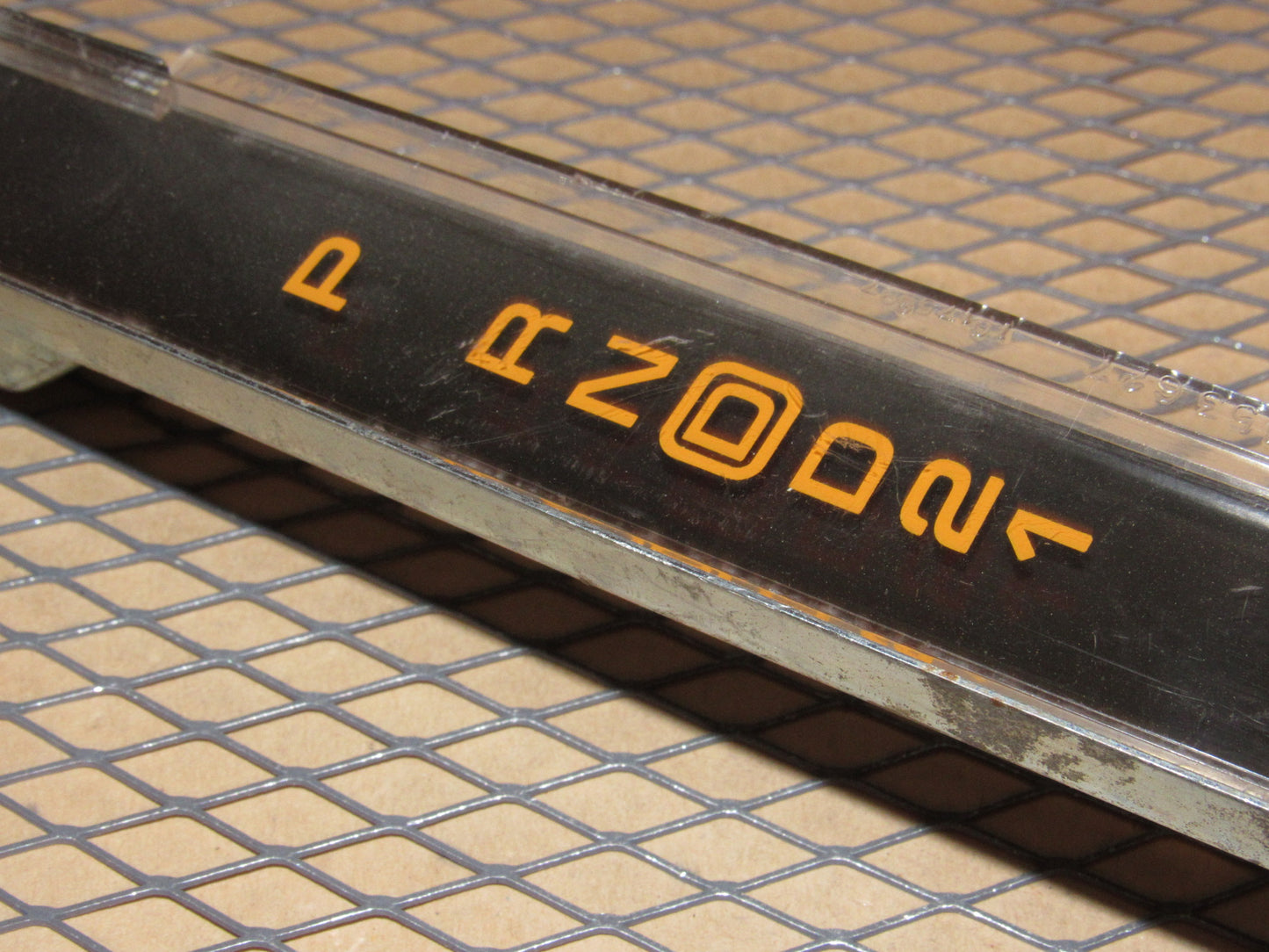 90 91 92 93 Chevrolet Corvette OEM A/T Shifter Indicator Light Plate