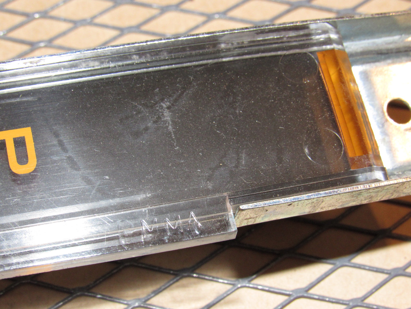 90 91 92 93 Chevrolet Corvette OEM A/T Shifter Indicator Light Plate