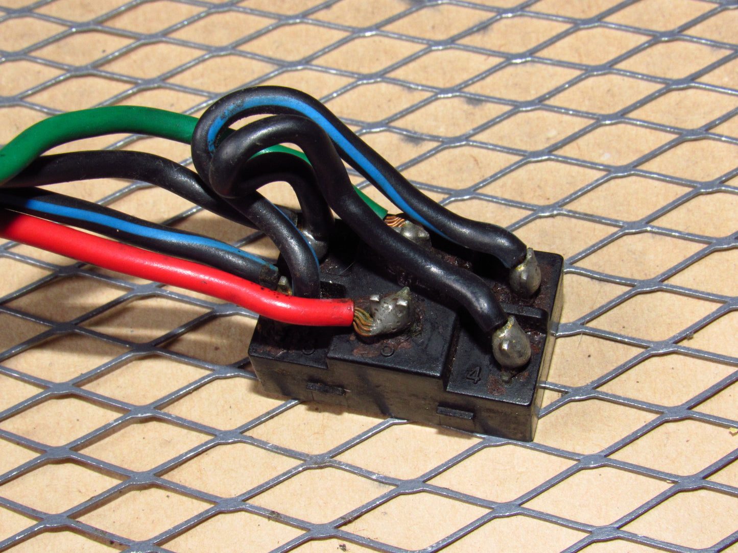 81-83 Mazda RX7 OEM Power Window switch Circuit Contact Board & Harness