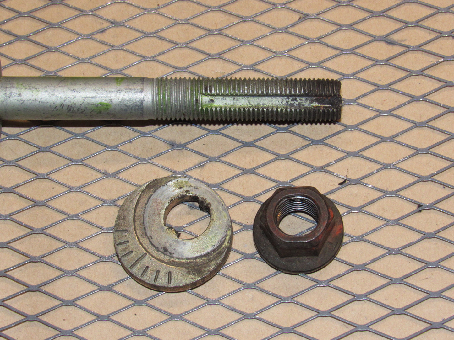90-97 Mazda Miata OEM Rear Lower Control Arm Mounting Camber Bolt