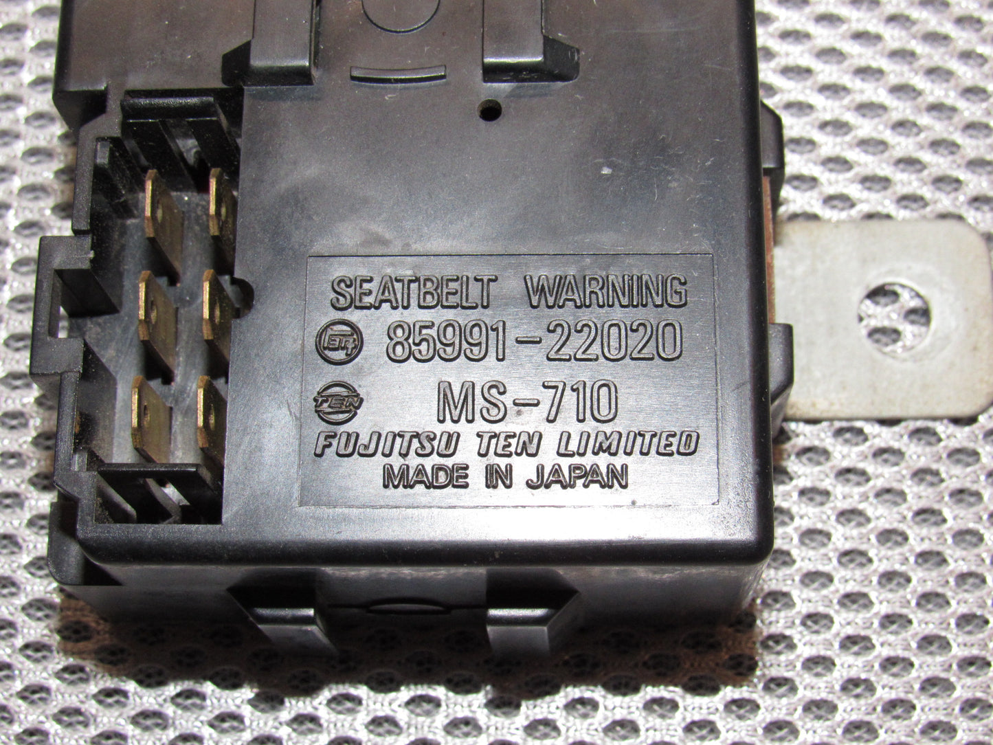 82 83 84 85 Toyota Supra OEM Seatbelt Warning Control Unit Module 85991-22020