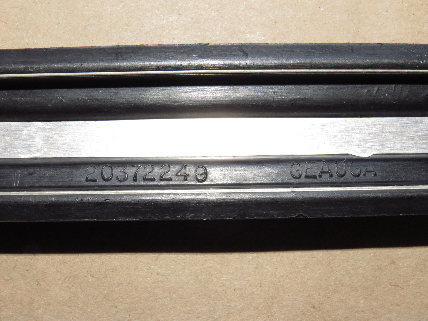 84 85 Pontiac Fiero OEM Rear Quarter Panel Moulding - Left