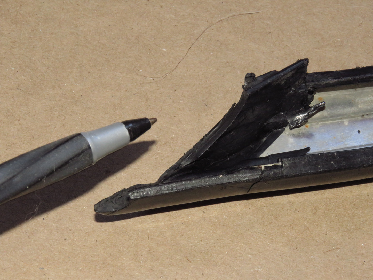 84 85 Pontiac Fiero OEM Rear Quarter Panel Moulding - Right