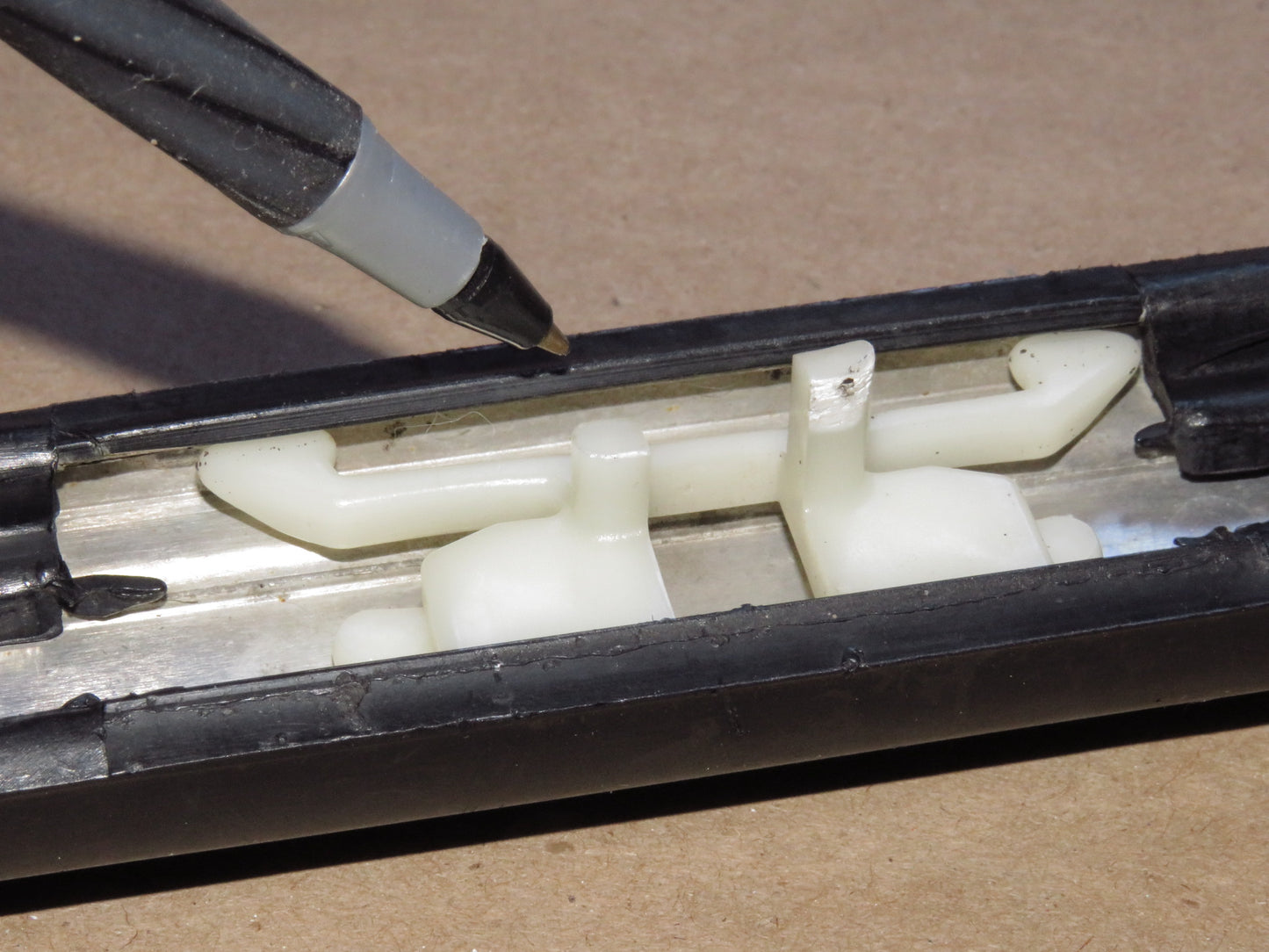 84 85 Pontiac Fiero OEM Rear Quarter Panel Moulding - Right