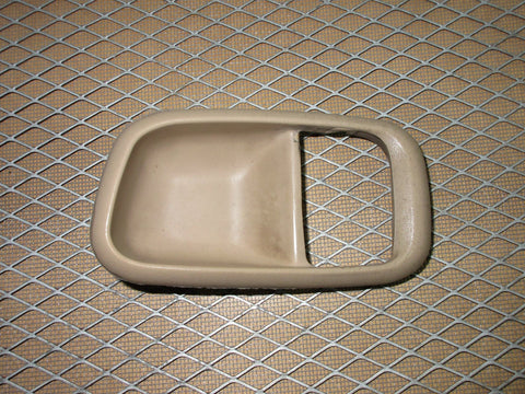 92 93 Lexus ES300 OEM Interior Door Handle Bezel Trim - Rear Left