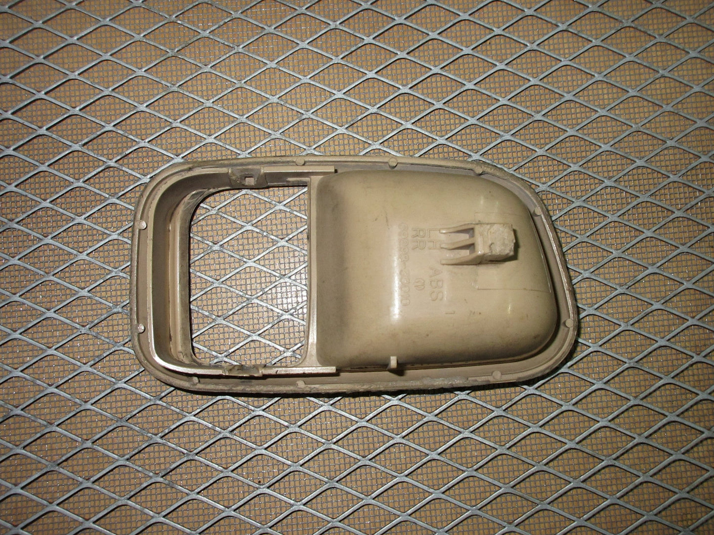 92 93 Lexus ES300 OEM Interior Door Handle Bezel Trim - Rear Left