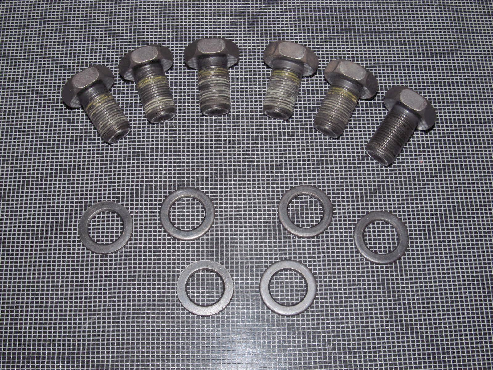 90 91 92 93 Mazda Miata OEM A/T Flex Plate Drive Plate Bolts