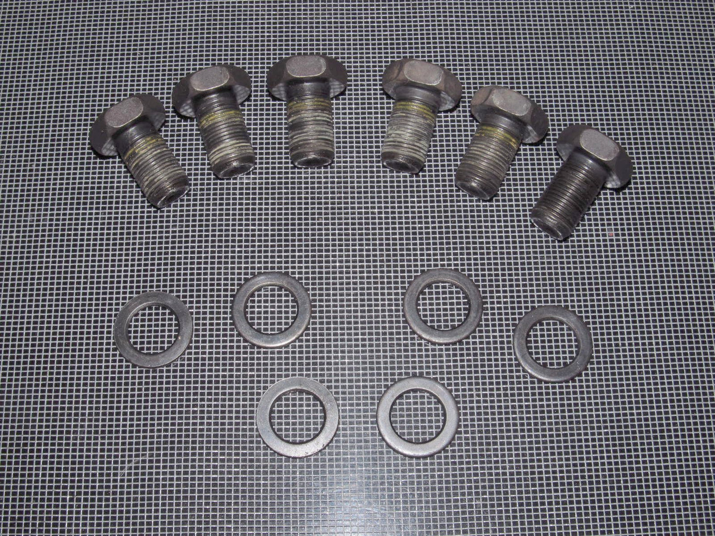 90 91 92 93 Mazda Miata OEM A/T Flex Plate Drive Plate Bolts