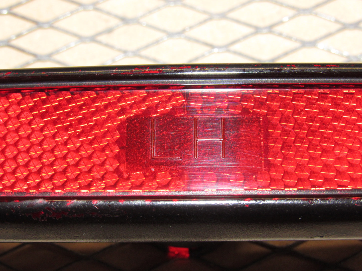 84 85 Pontiac Fiero OEM Rear Side Marker Light Lamp - Left