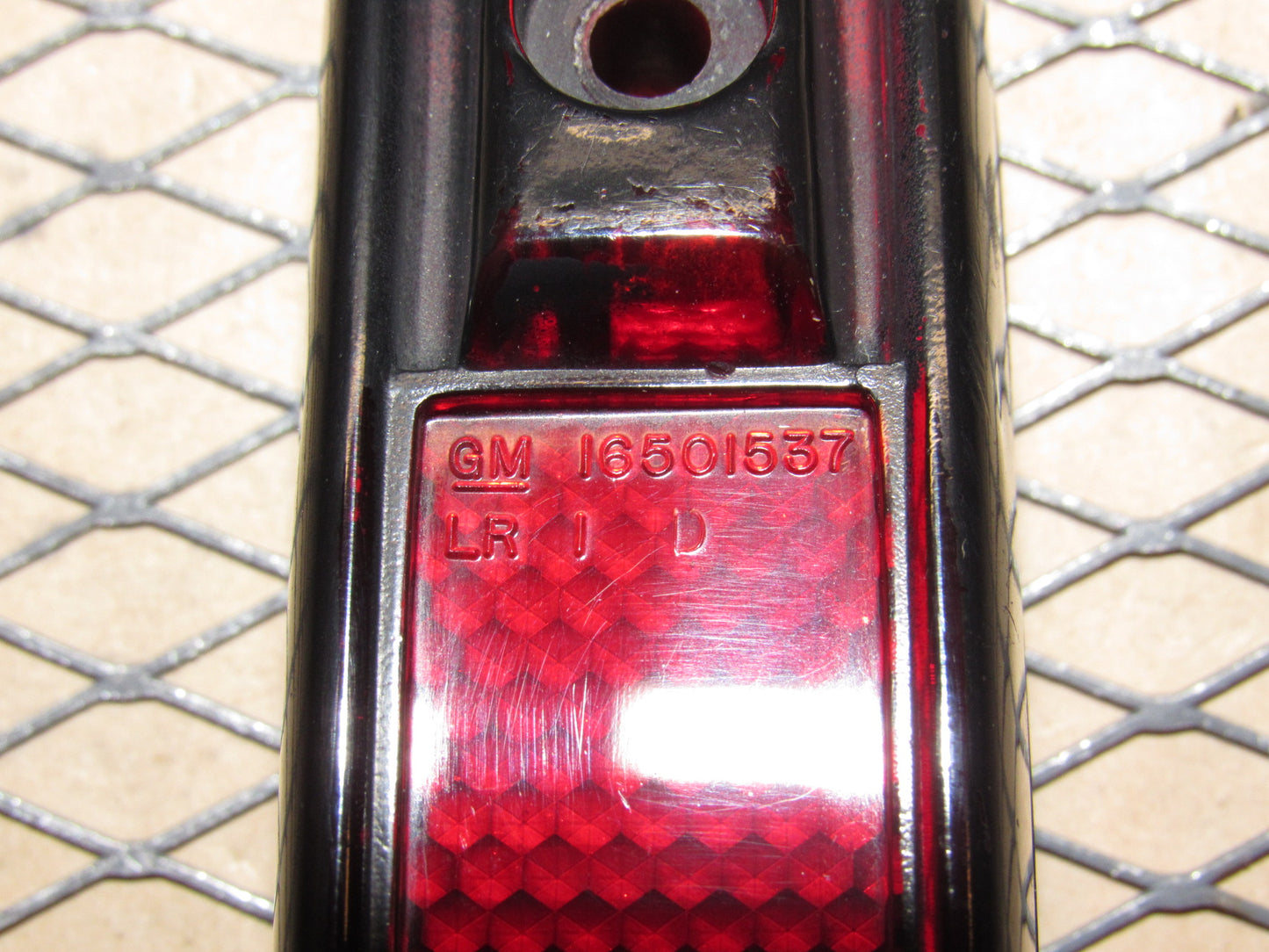 84 85 Pontiac Fiero OEM Rear Side Marker Light Lamp - Left