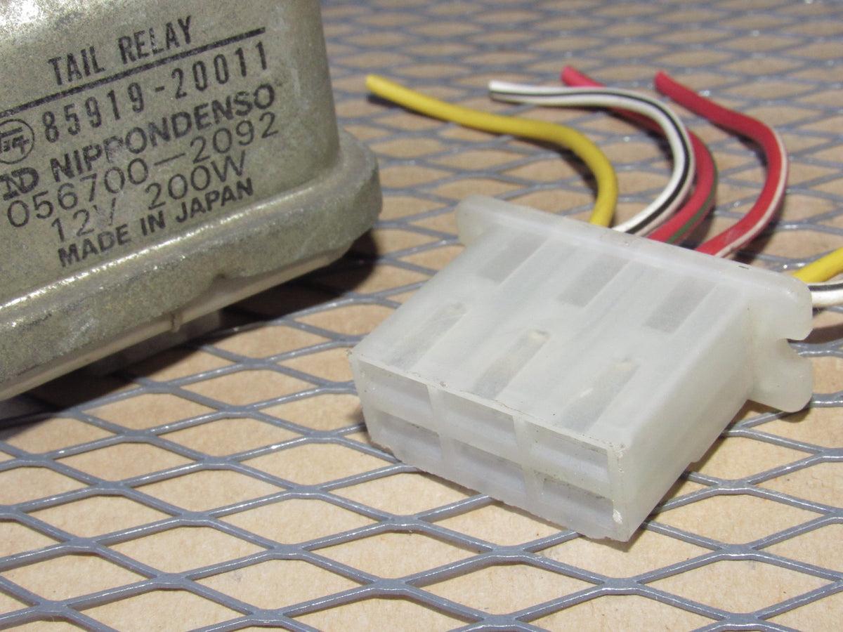 74-78 Toyota Corolla OEM Tail Relay Pigtail Harness Connector