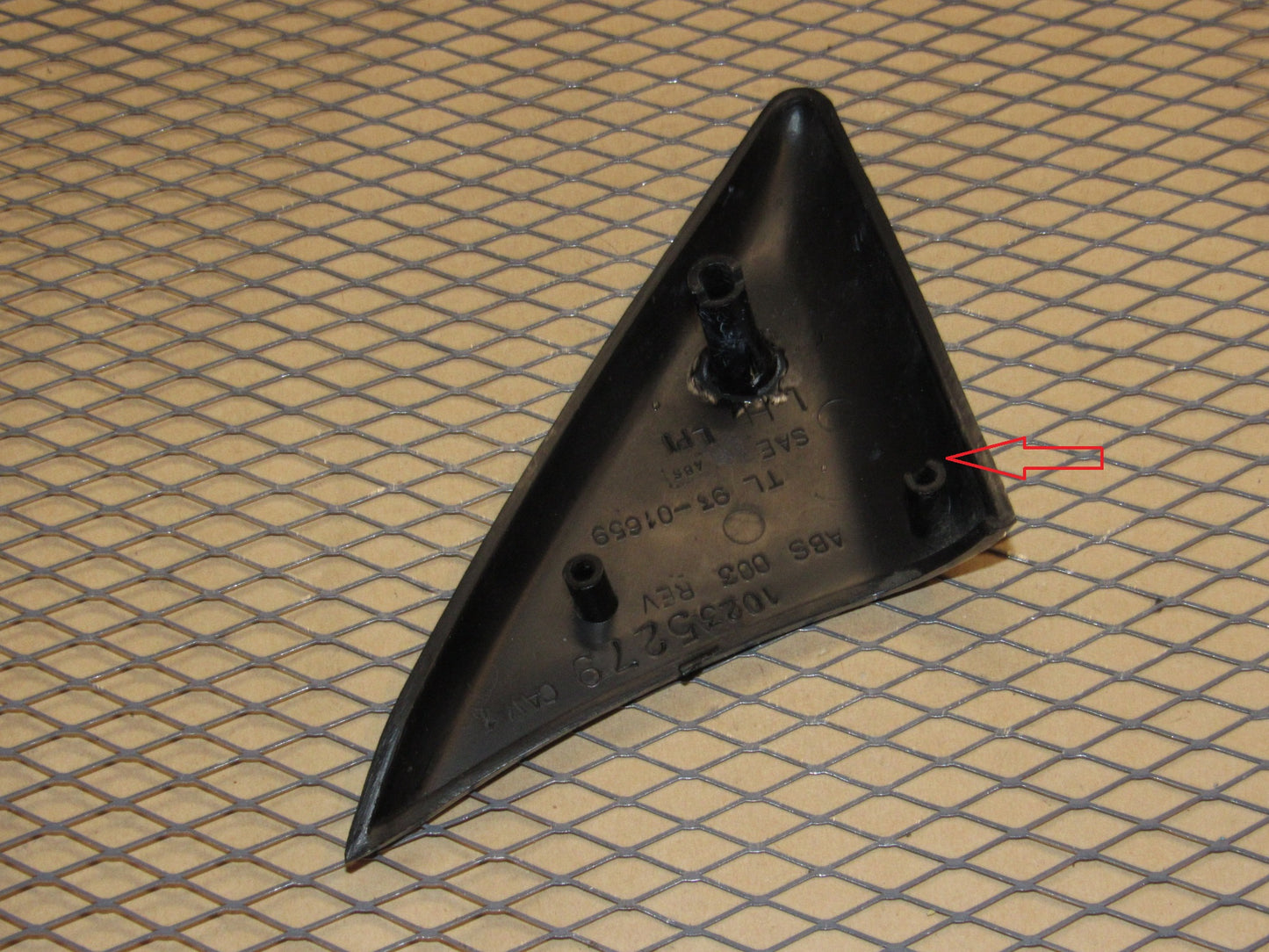 93-02 Pontiac Firebird OEM Mirror Door Interior Trim Cover - Left