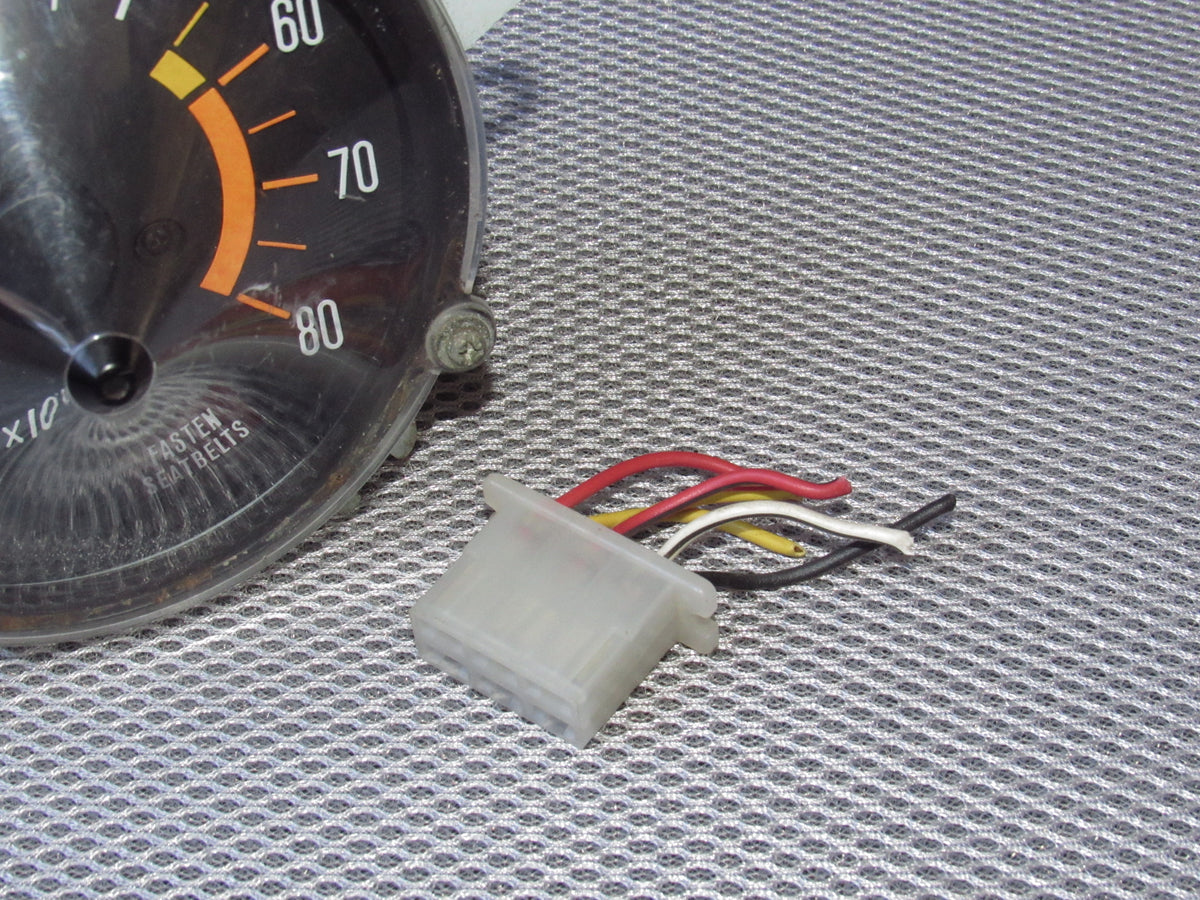 71-75 Toyota Celica OEM Tachometer RPM Gauge Meter Pigtail Harness Connector