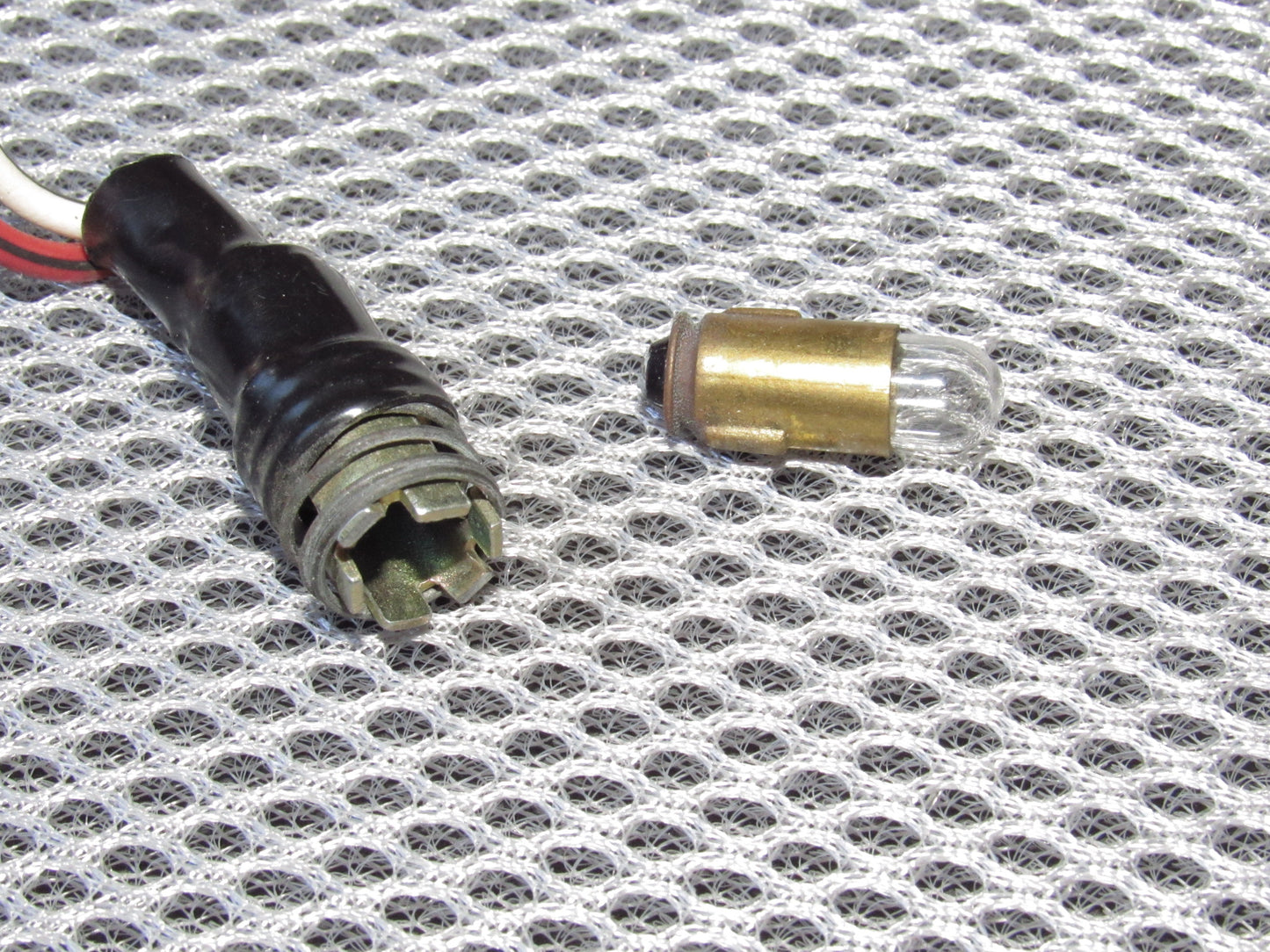 73-75 Toyota Celica OEM Hazard Light Switch Pigtail Bulb Socket