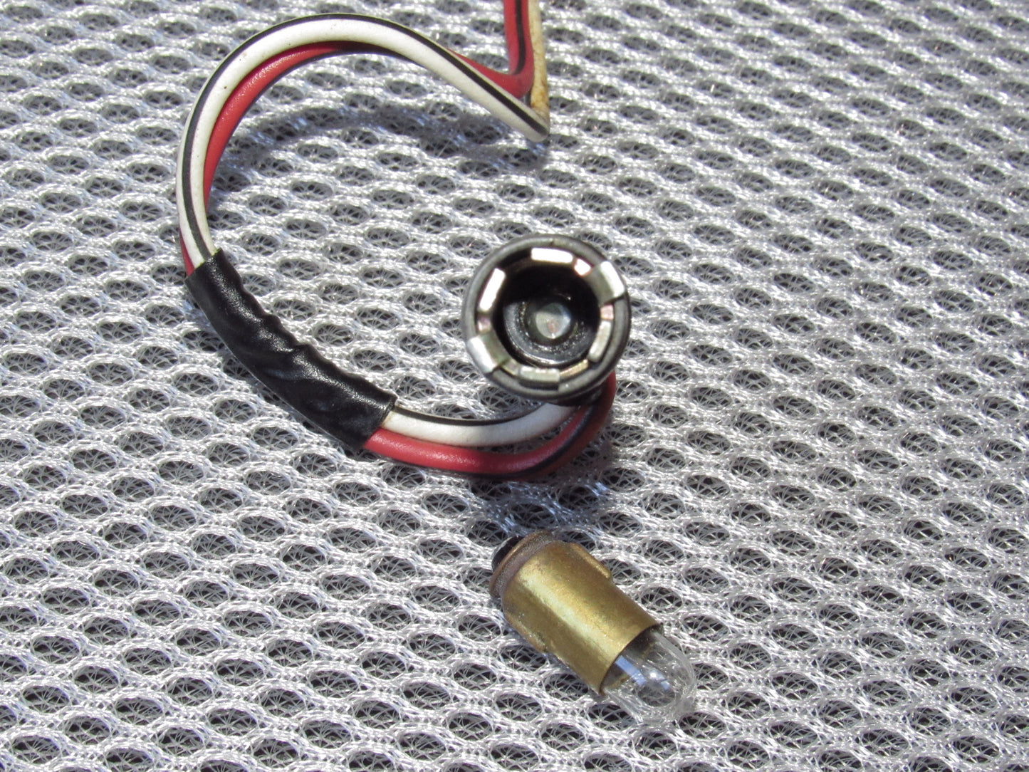 73-75 Toyota Celica OEM Hazard Light Switch Pigtail Bulb Socket