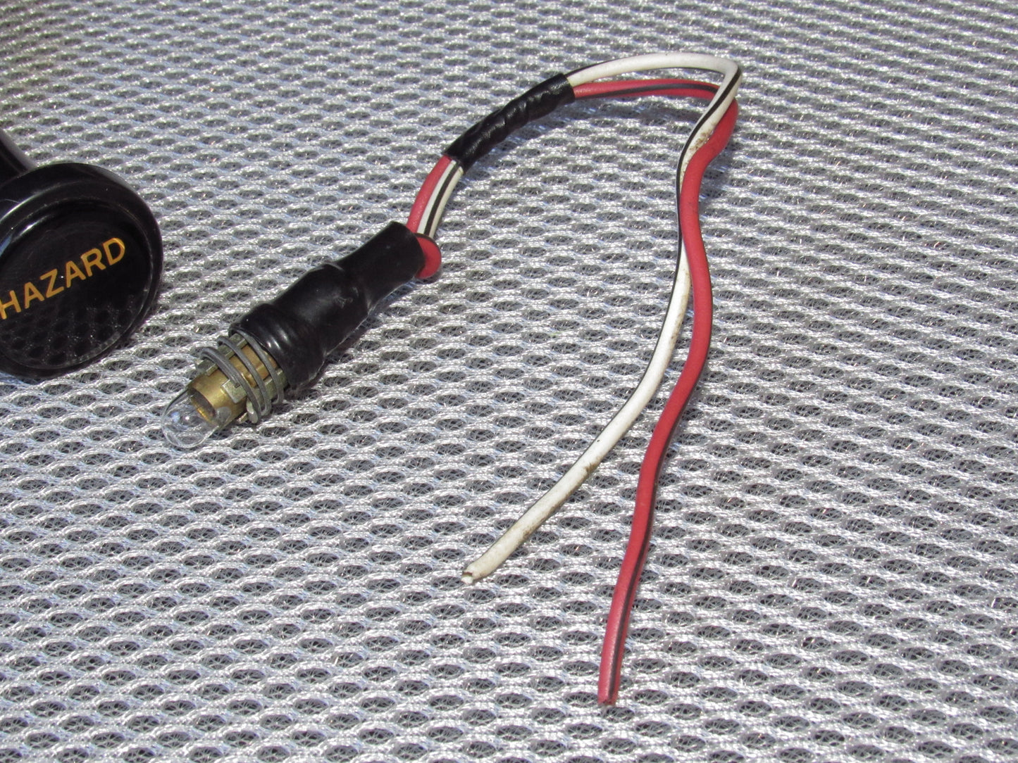 73-75 Toyota Celica OEM Hazard Light Switch Pigtail Bulb Socket