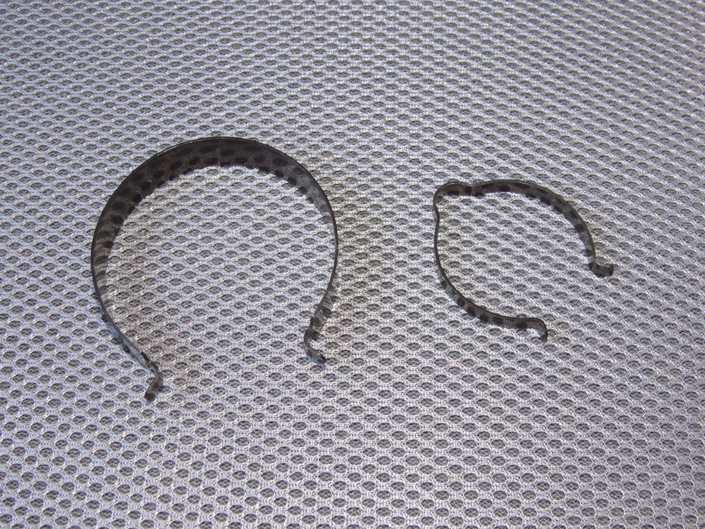 88-91 Honda CRX OEM Steering Column Lower Dust Boot Retainer Clips