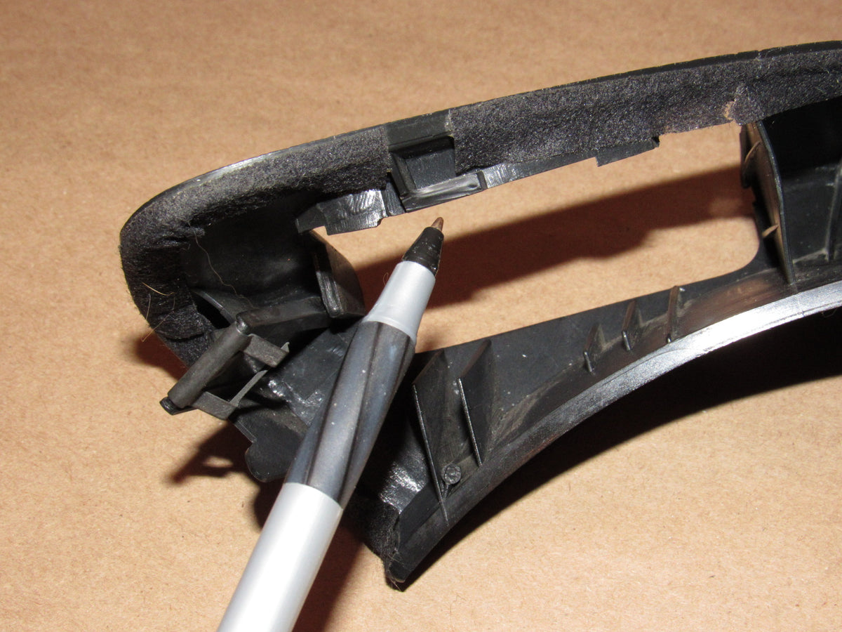 93 94 95 96 97 Honda Del Sol OEM Speedometer Instrument Cluster Top Cover