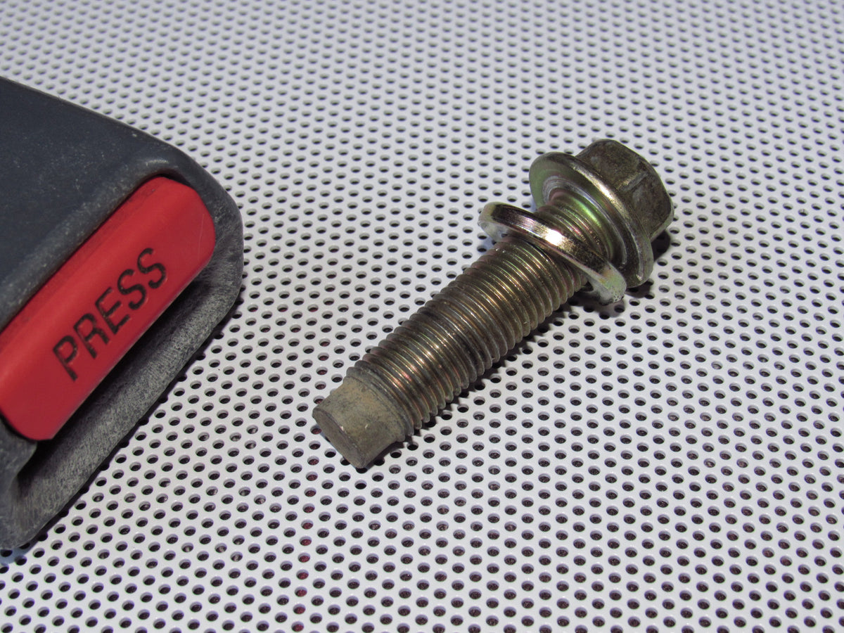 90-95 Nissan Pathfinder OEM Front Seat Belt Buckle Receiver Mounting Bolt