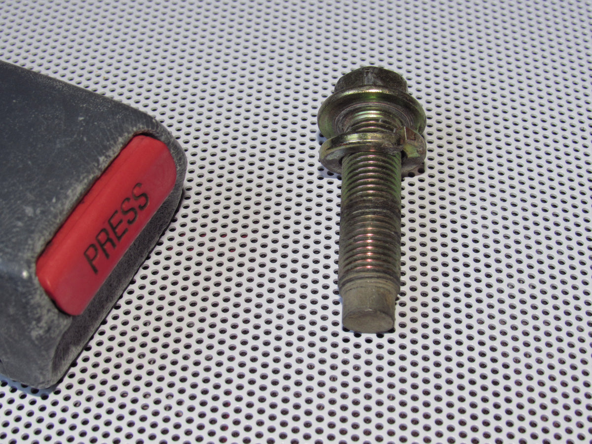 90-95 Nissan Pathfinder OEM Front Seat Belt Buckle Receiver Mounting Bolt