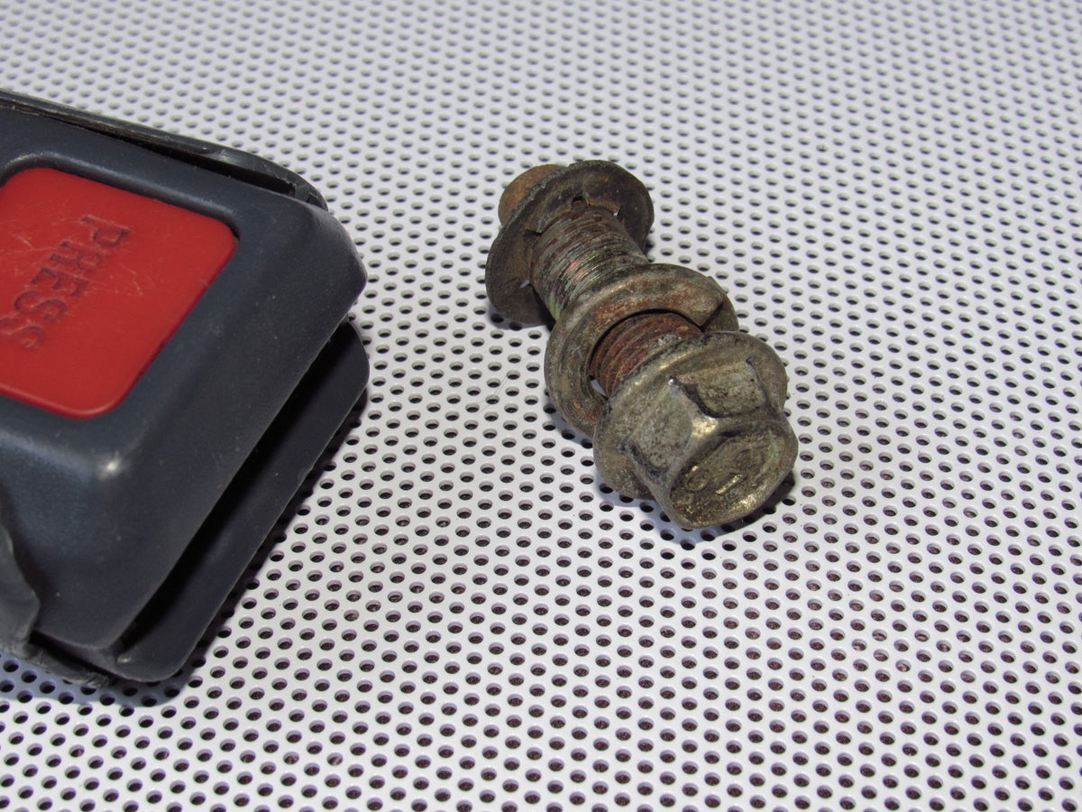 90-95 Nissan Pathfinder OEM Rear Seat Belt Buckle Receiver Mounting Bolt