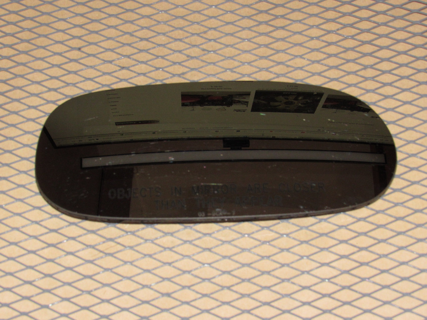 05 06 Chevrolet Corvette OEM Exterior Side Heated Mirror Glass - Right