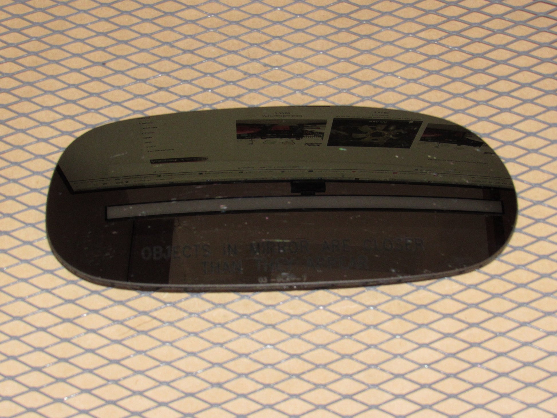 05 06 Chevrolet Corvette OEM Exterior Side Heated Mirror Glass - Right