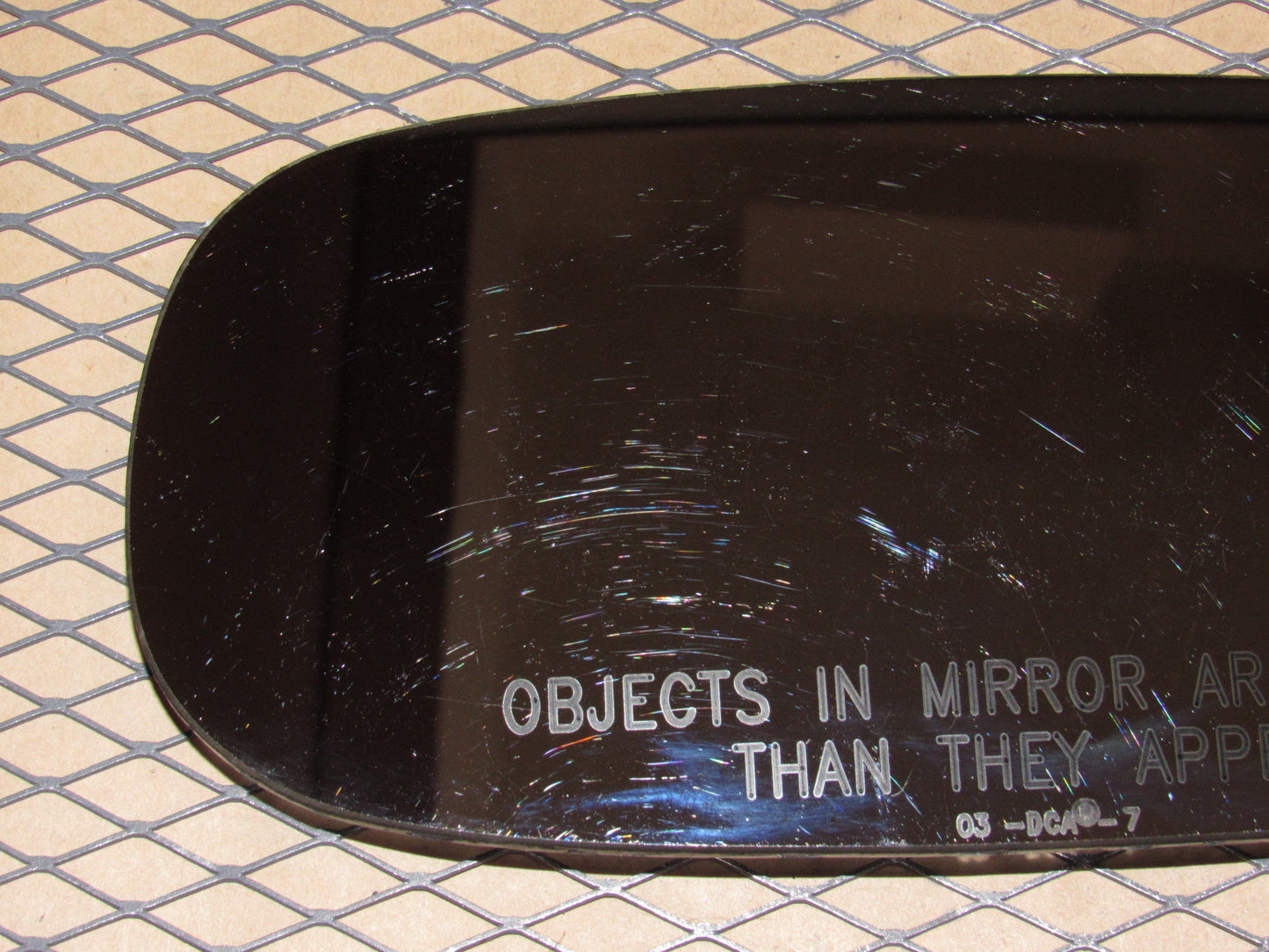 05 06 Chevrolet Corvette OEM Exterior Side Heated Mirror Glass - Right