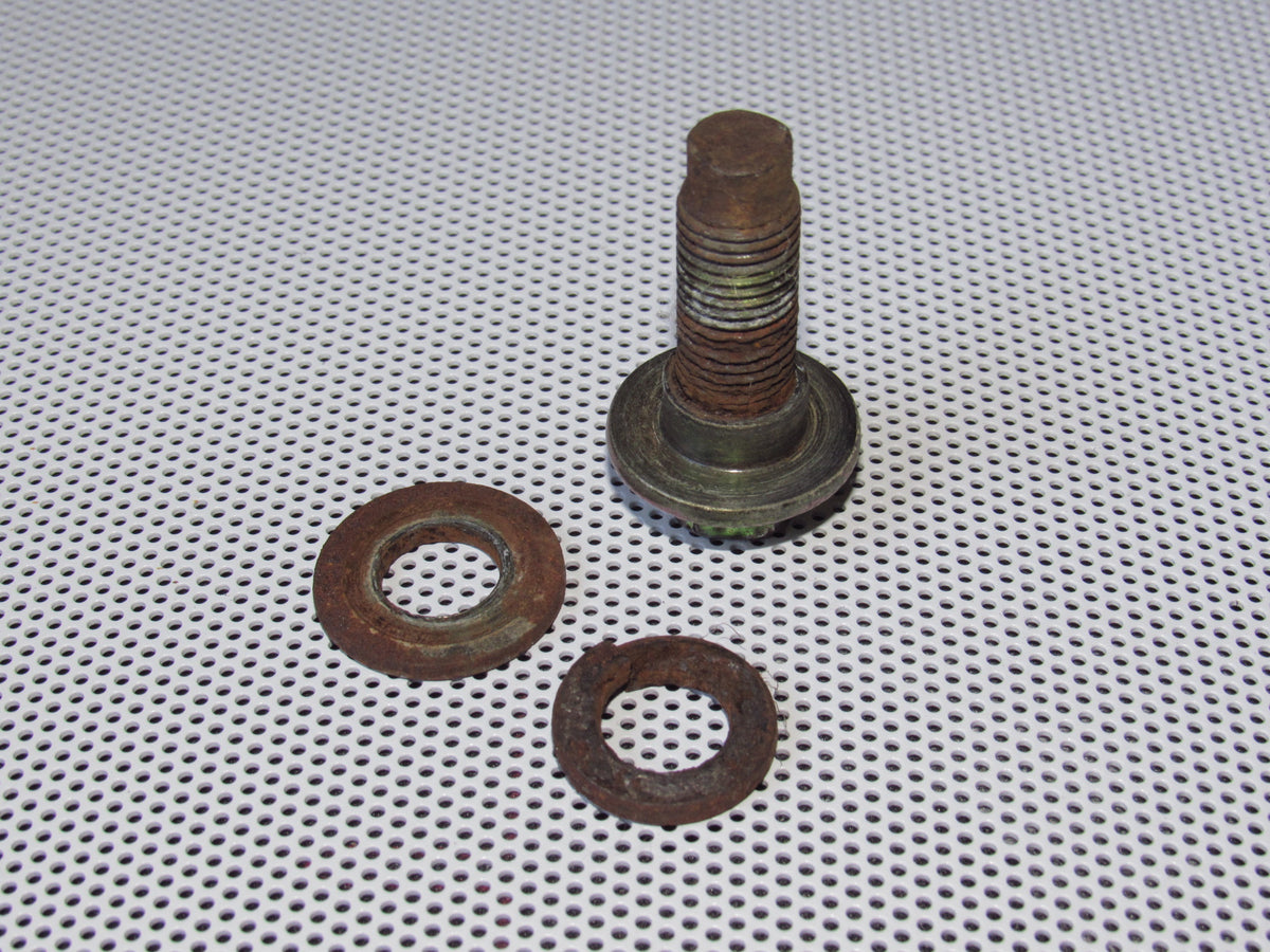 90-95 Nissan Pathfinder OEM Rear Seat Belt Lower Anchor Mounting Bolt