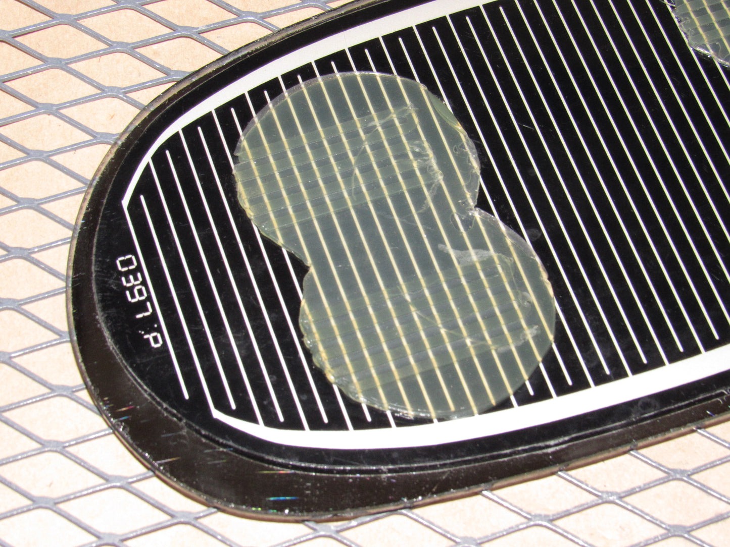 05 06 Chevrolet Corvette OEM Exterior Side Heated Mirror Glass - Right