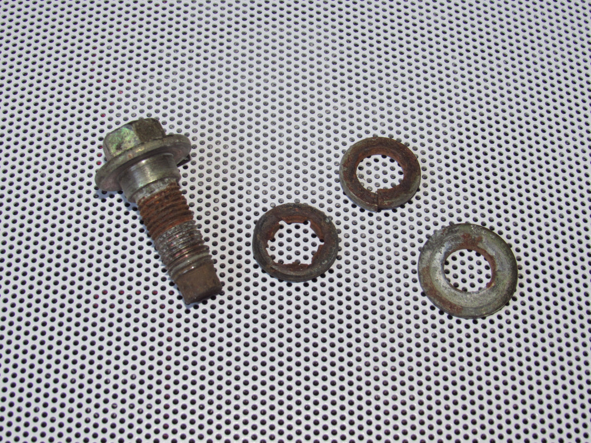 90-95 Nissan Pathfinder OEM Rear Seat Belt Lower Anchor Mounting Bolt