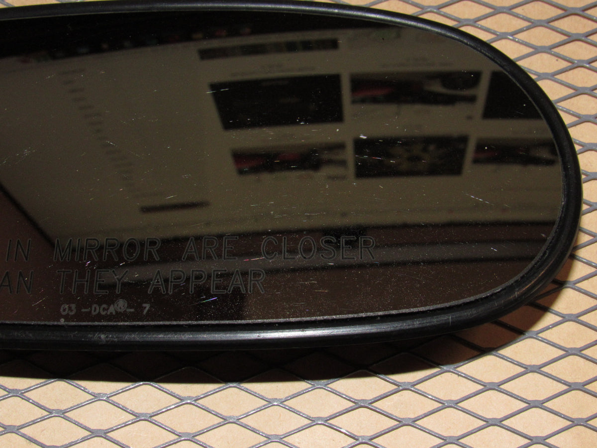 05 06 Chevrolet Corvette OEM Exterior Side Heated Mirror Glass - Right