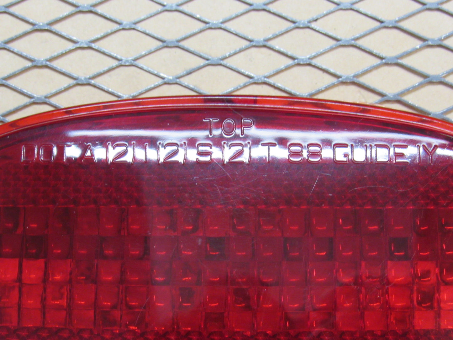 91 92 93 94 95 96 Chevrolet Corvette OEM Tail Light Lamp Lens Cover