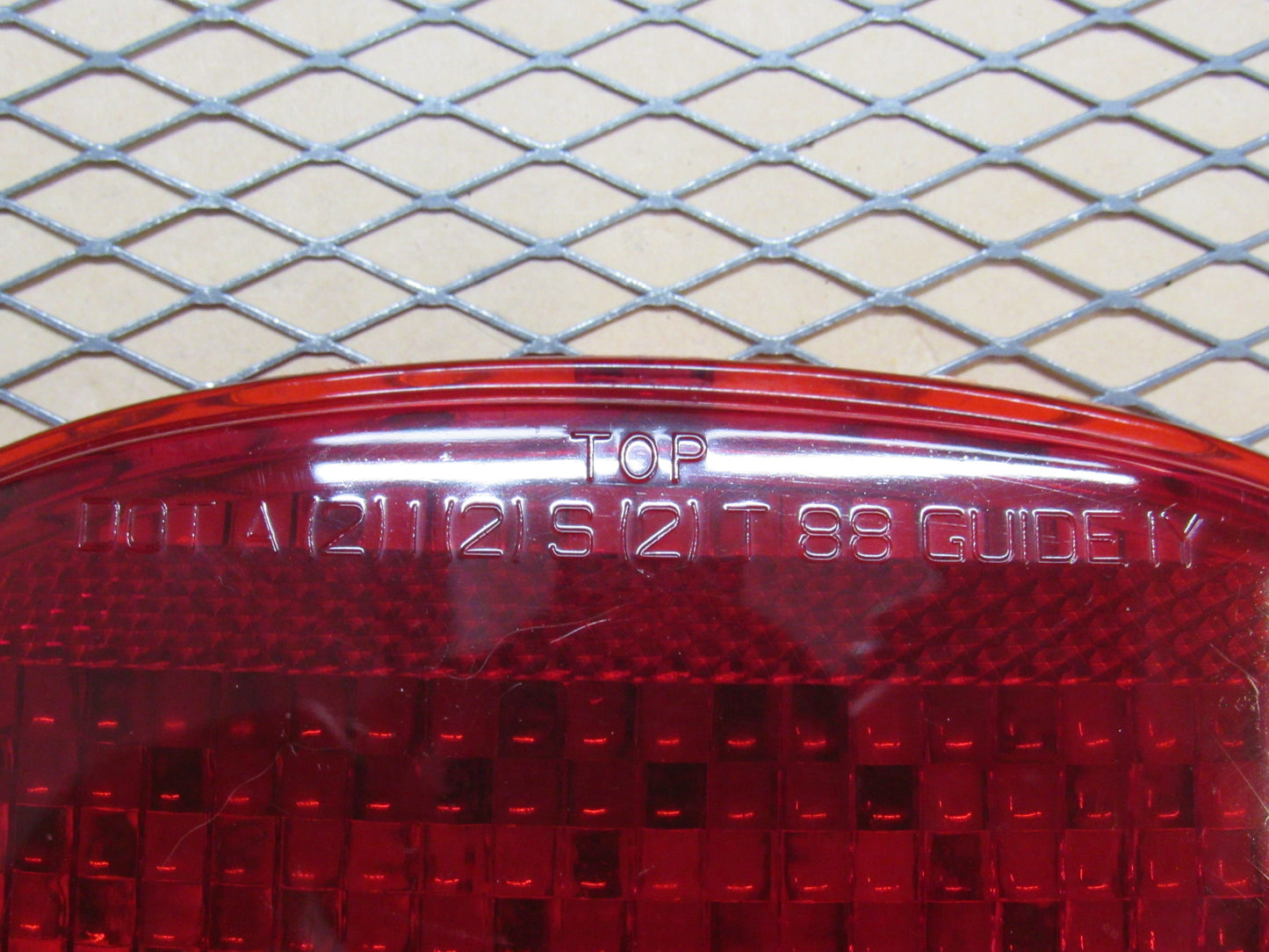 91 92 93 94 95 96 Chevrolet Corvette OEM Tail Light Lamp Lens Cover