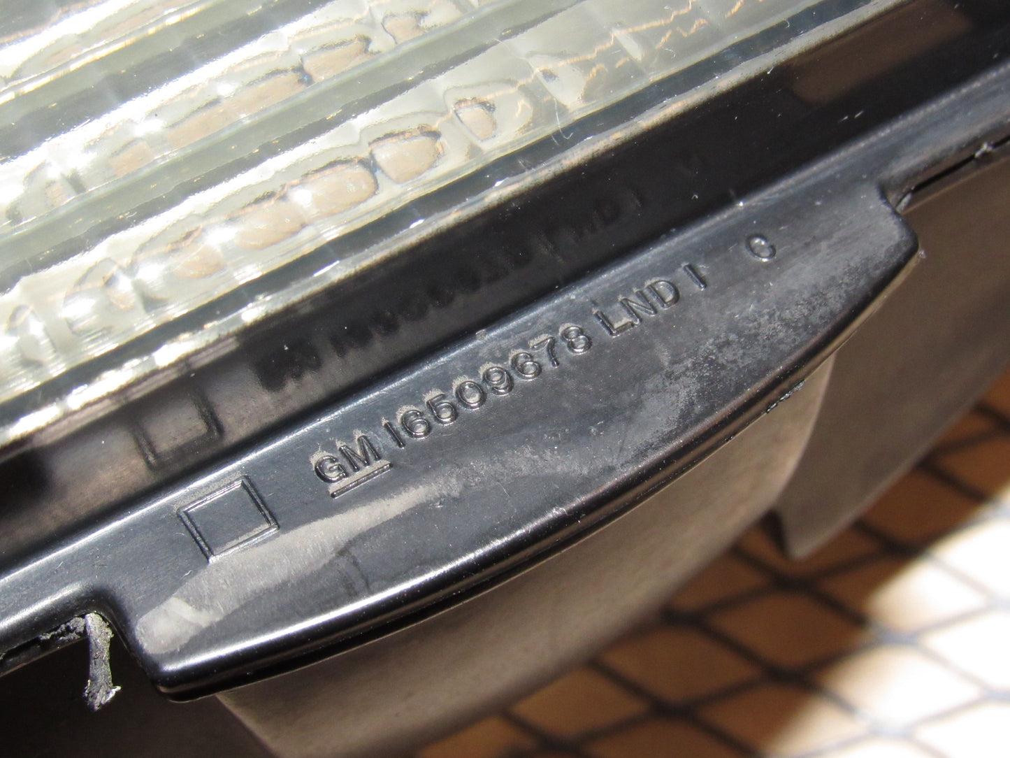 91 92 93 94 95 96 Chevrolet Corvette OEM Reverse Light Lamp - Right