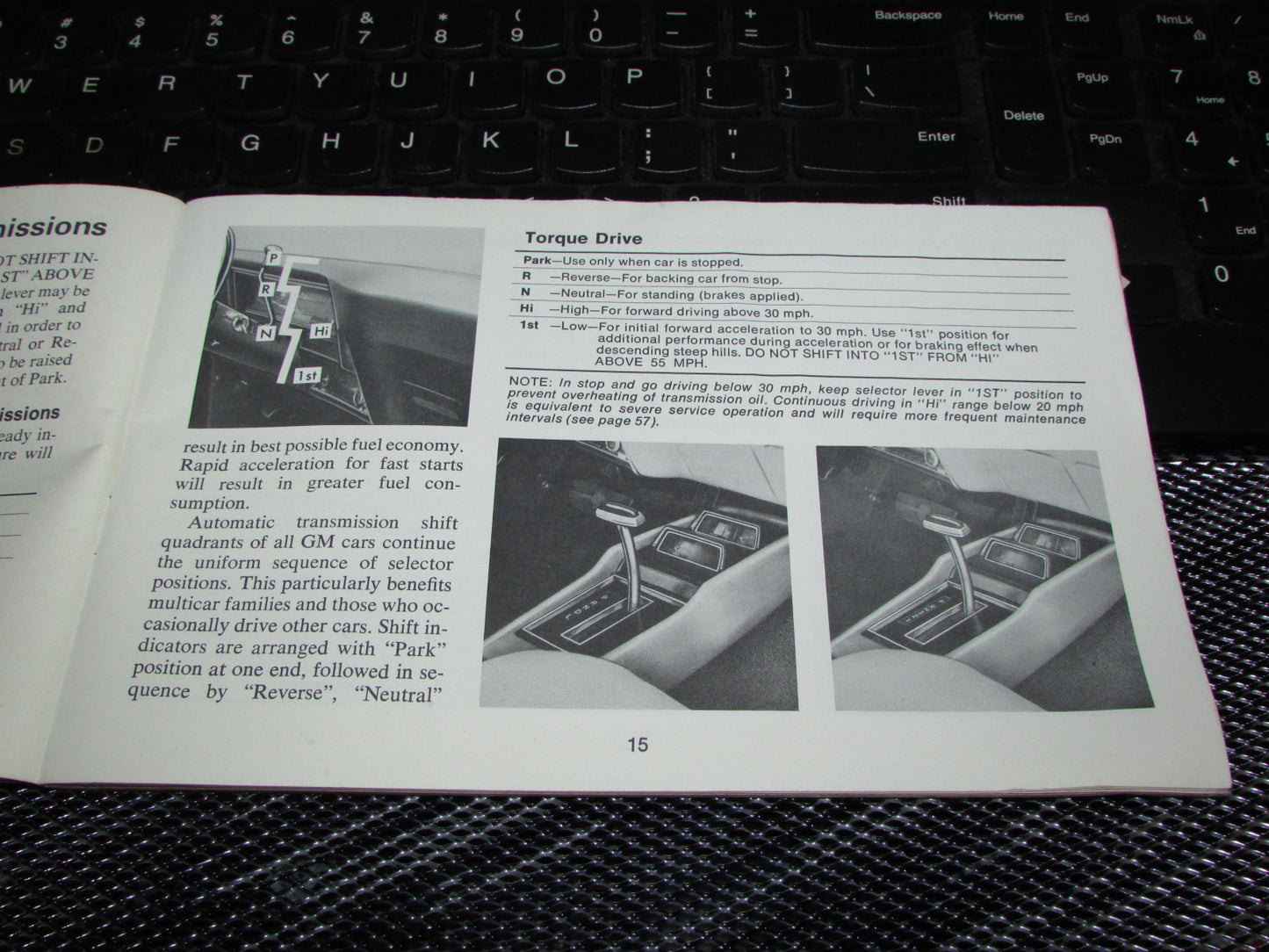 Chevrolet Nova (1971) Owners Manual