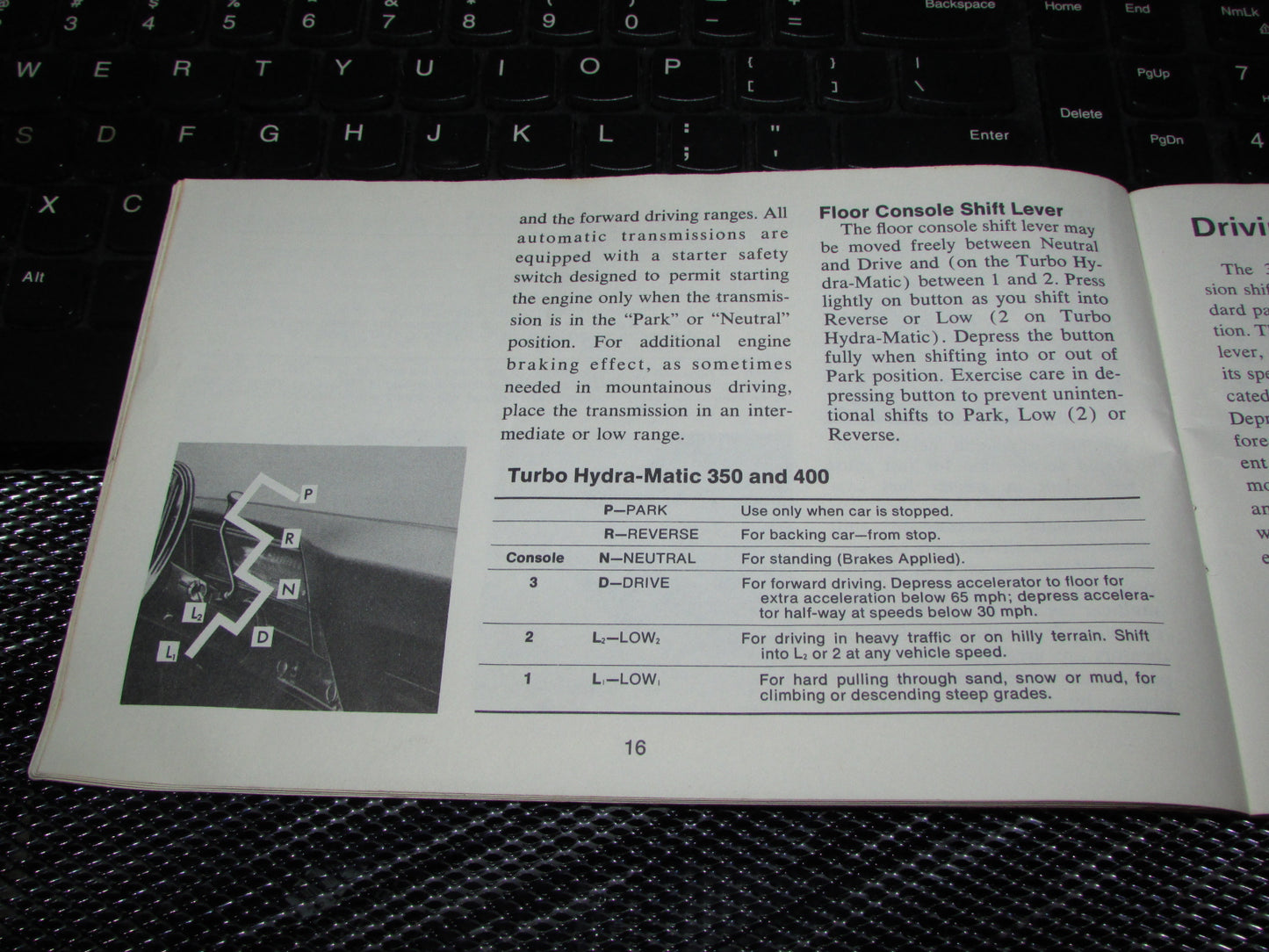 Chevrolet Nova (1971) Owners Manual