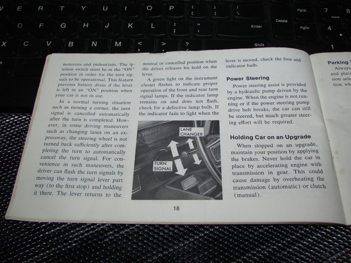 Chevrolet Nova (1971) Owners Manual