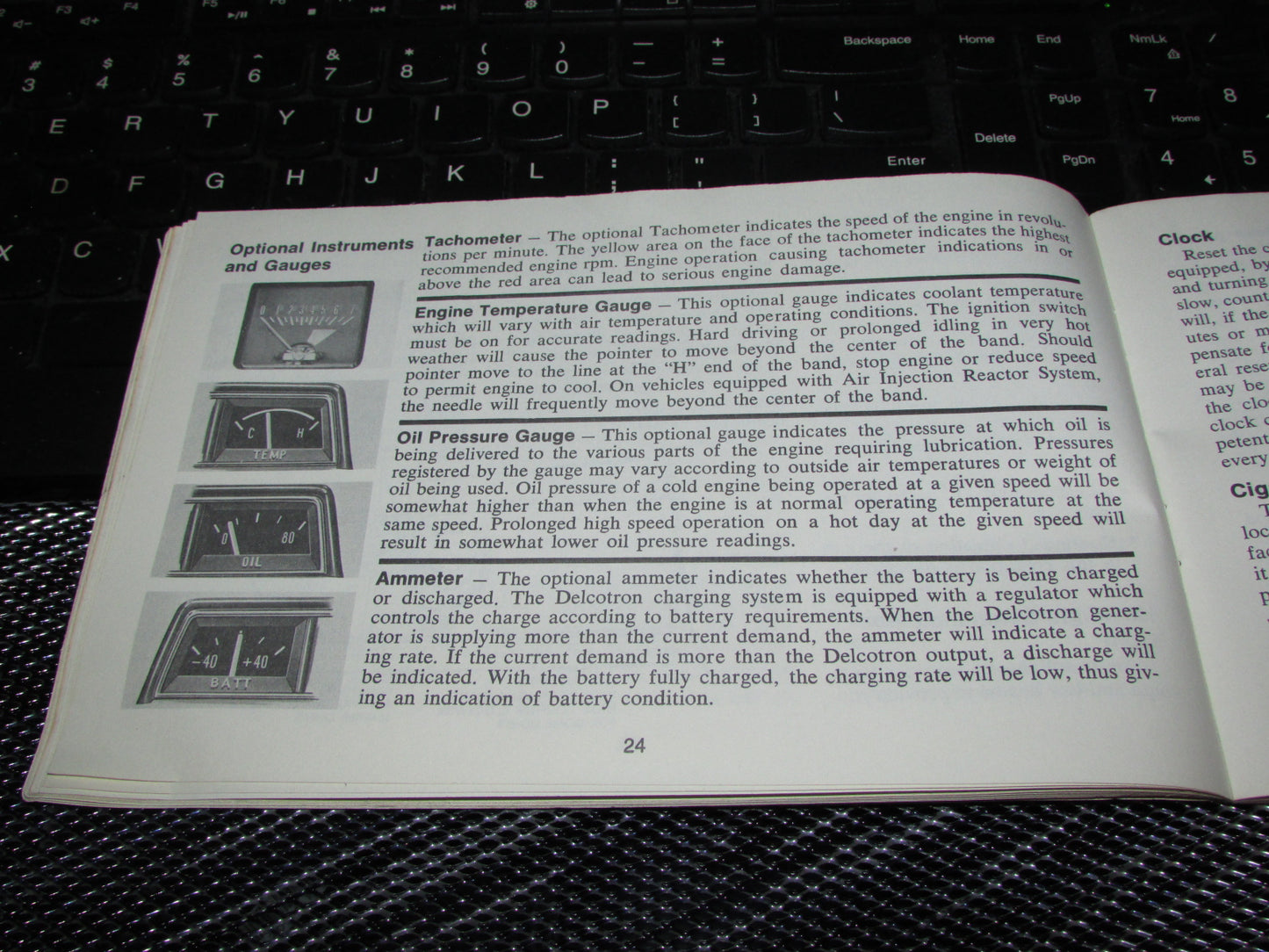 Chevrolet Nova (1971) Owners Manual