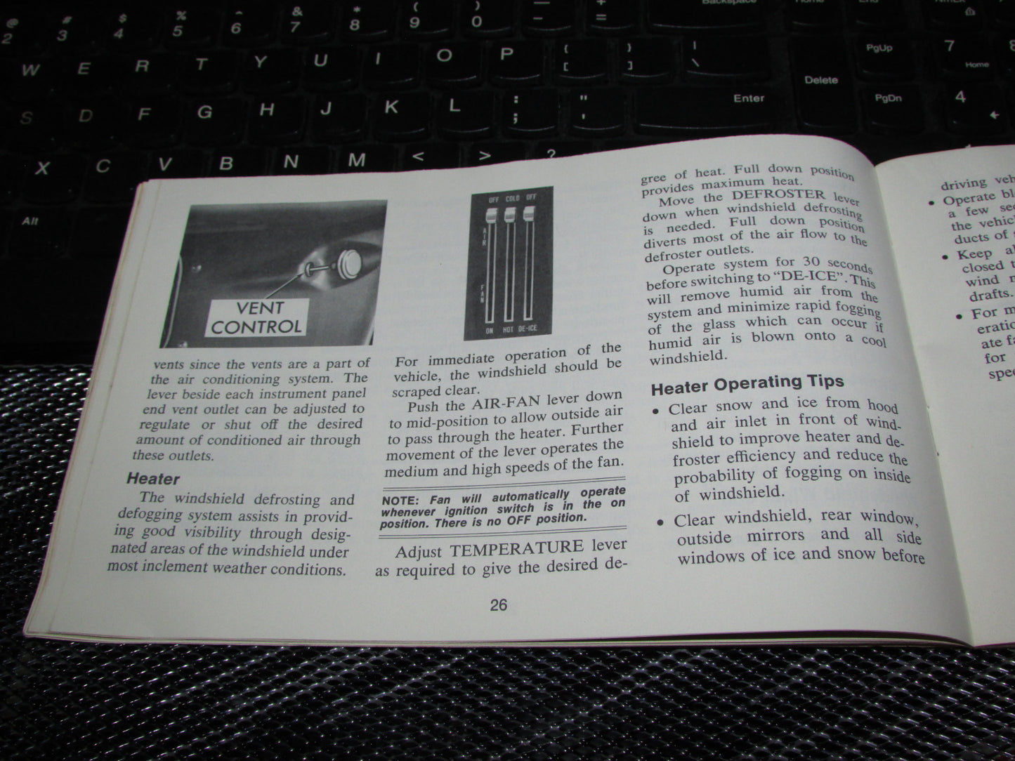 Chevrolet Nova (1971) Owners Manual