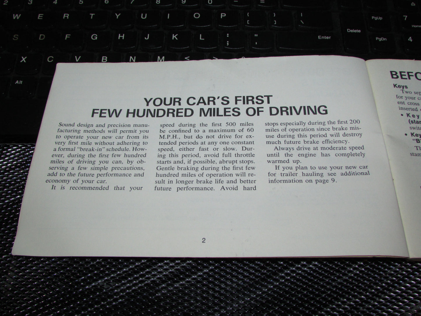 Chevrolet Nova (1971) Owners Manual