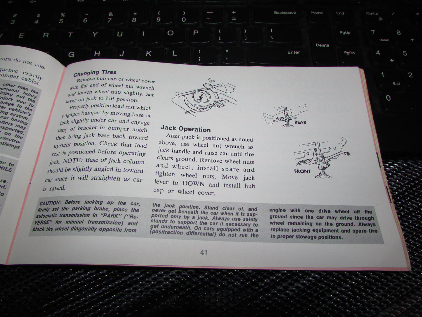 Chevrolet Nova (1971) Owners Manual