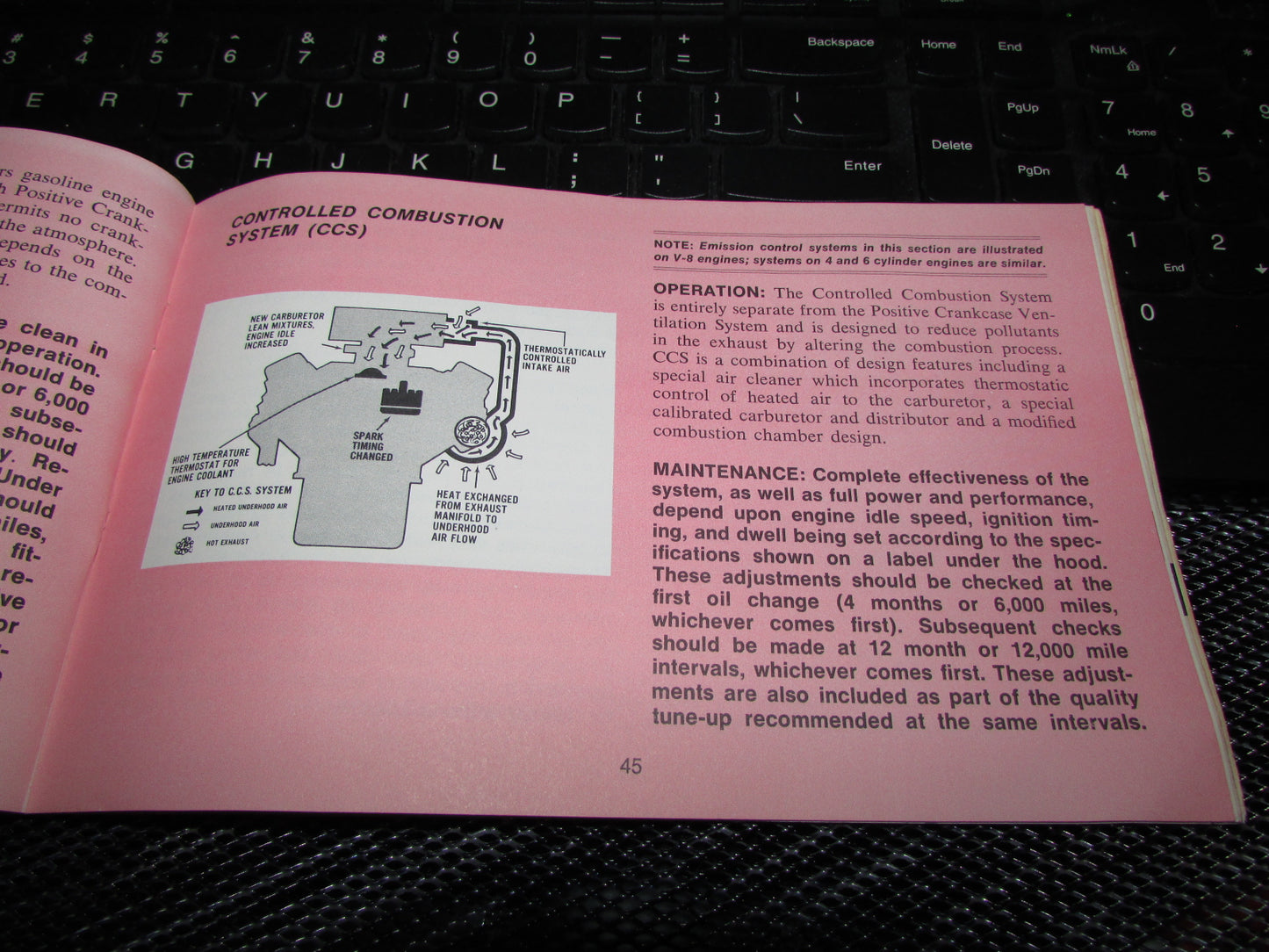 Chevrolet Nova (1971) Owners Manual