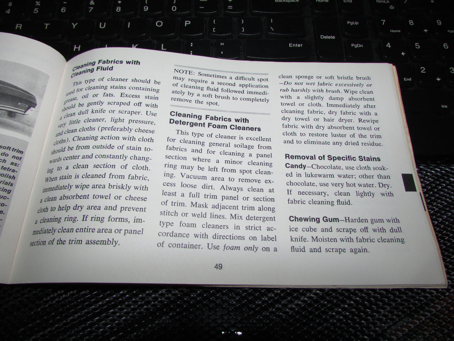 Chevrolet Nova (1971) Owners Manual