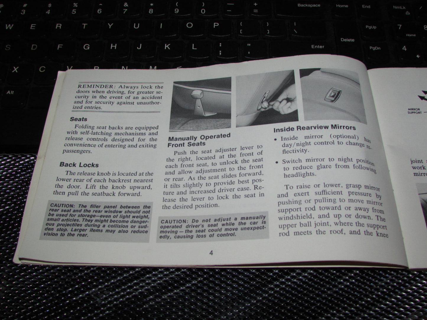 Chevrolet Nova (1971) Owners Manual