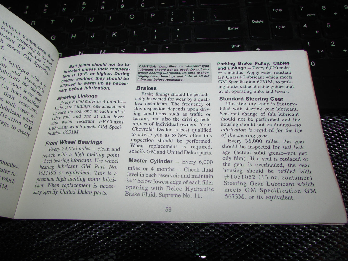 Chevrolet Nova (1971) Owners Manual