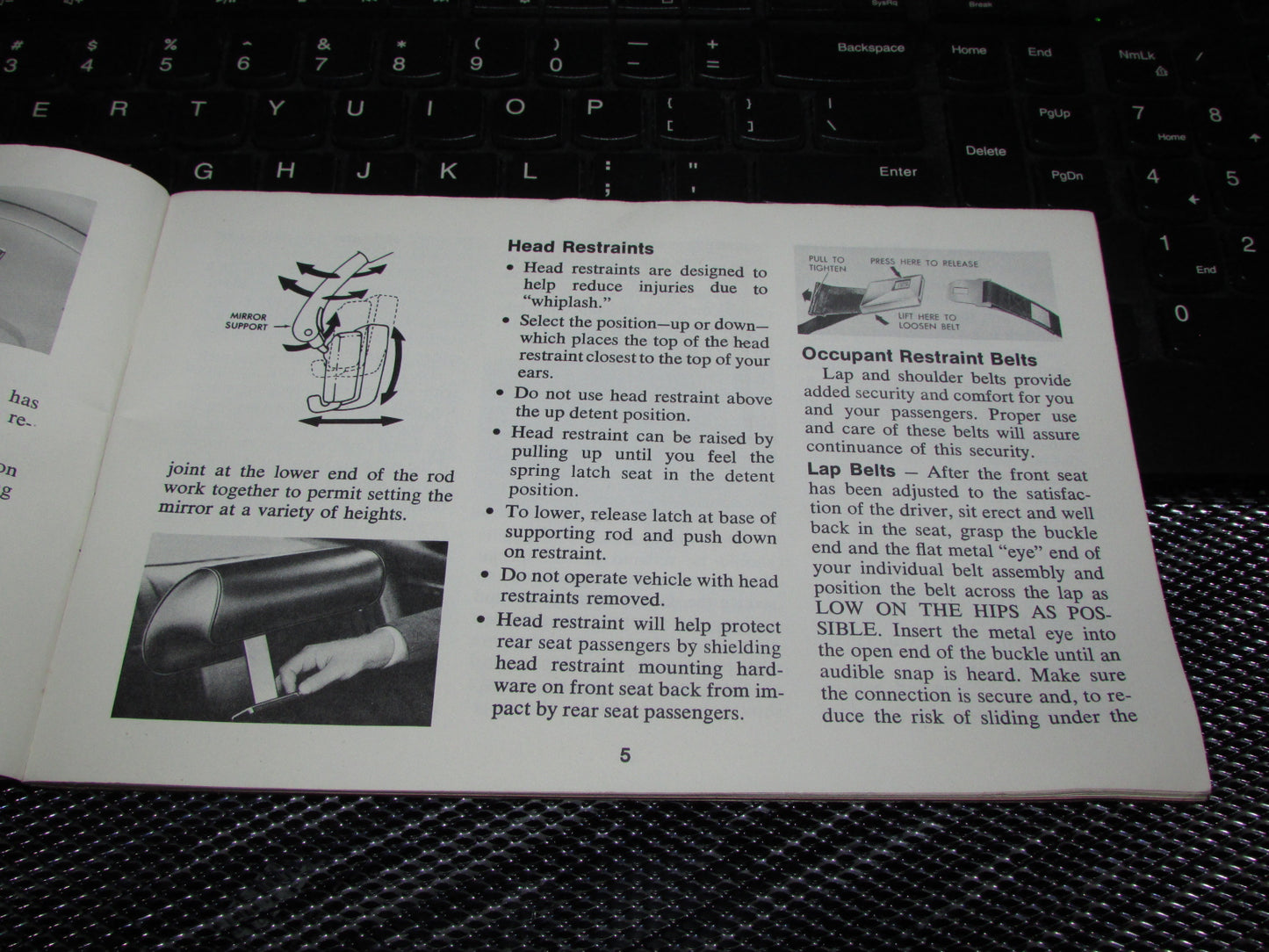 Chevrolet Nova (1971) Owners Manual
