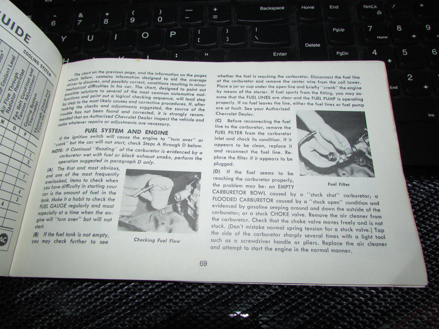 Chevrolet Nova (1971) Owners Manual