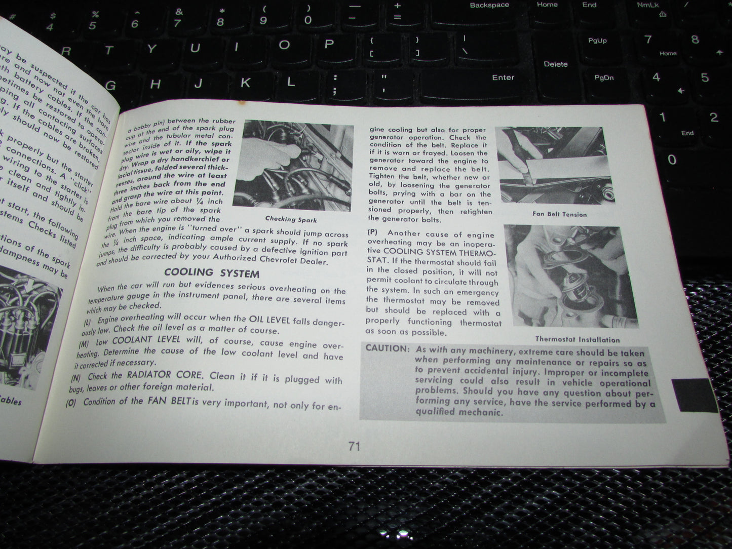 Chevrolet Nova (1971) Owners Manual