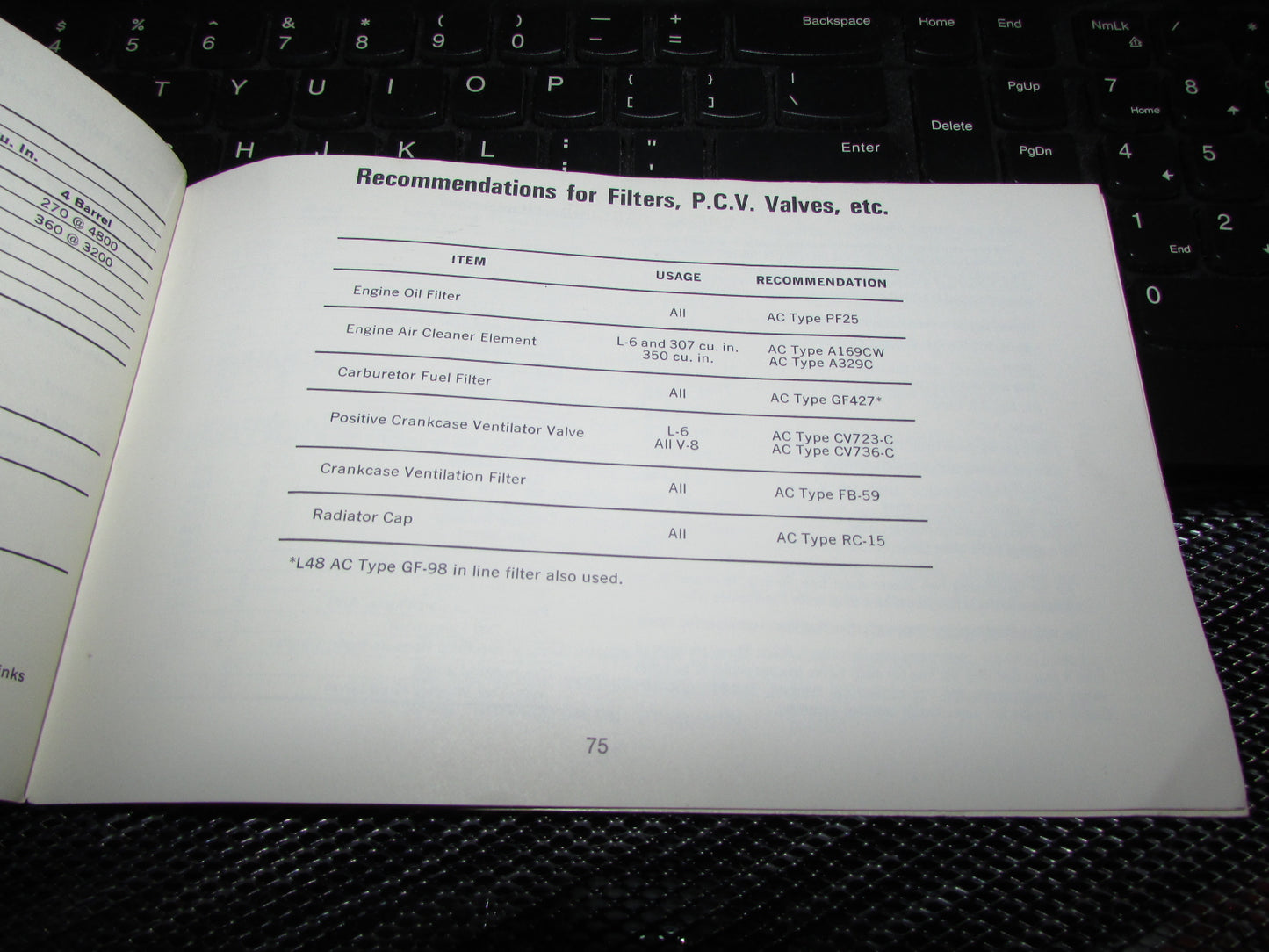 Chevrolet Nova (1971) Owners Manual